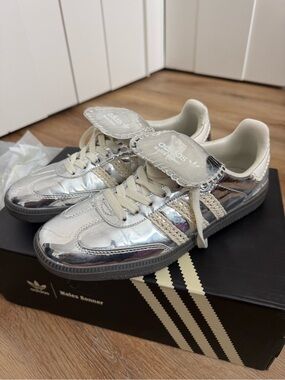 Wales Bonner Silver Sambas